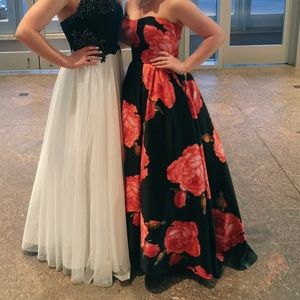 Rose print formal **make an offer